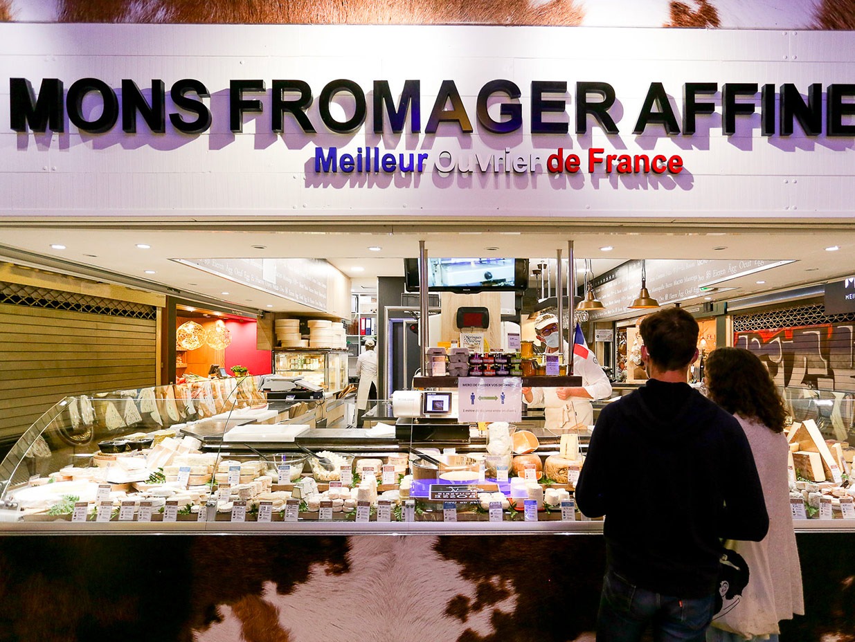 Maison Mons Fromager à Lyon 3ème Et 6ème Les Halles De Lyon Paul Bocuse 